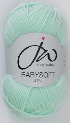 Baby Soft 4 ply Jenny Watson Babysoft 4 ply, acrylic, polyamide, fingering weight, baby